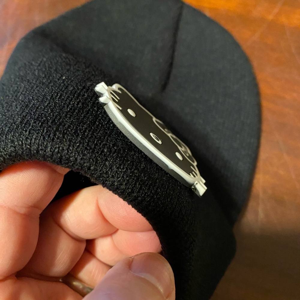 Hello Kitty Black Beanie for Kids - Picture 5 of 5